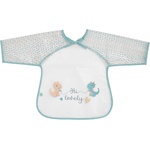 Babycalin Водоустойчив бебешки лигавник с ръкави Babycalin - Динозаври (BBC203621) - baby