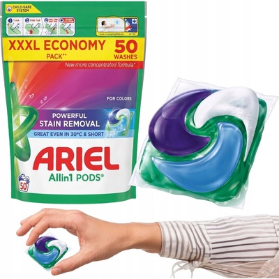 Ariel All in1 Pods Color+ kapsuly na pranie 50 PD
