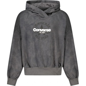 Converse Детски суичър с цип Converse, Размер 12A, Цвят Черен (4CJ838_NEGDA)