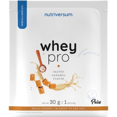 Nutriversum Whey Pro Pure | with N-Zyme System [30 грама] Солен карамел