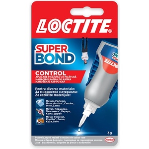 LOCTITE ЛЕПИЛО СЕКУНДНО loctite super bond control 3гр (2733334)
