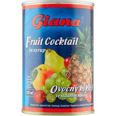 Giana Ovocný koktail v sladkom náleve 410 g