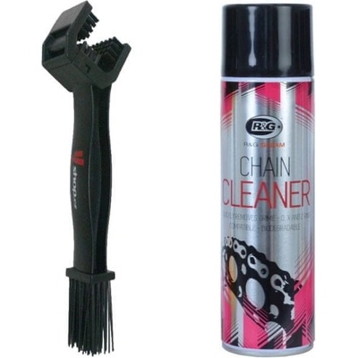 R&G racing SET kartáč + R&G GLEAM čistič na řetězy 500 ml | Zboží Auto