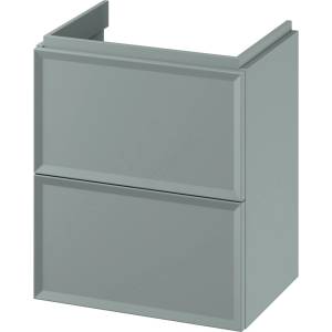 Cersanit S1021-007 - окачен шкаф за баня под мивка MILLE SLIM 50x35 cm, в ментов цвят (CS0263)