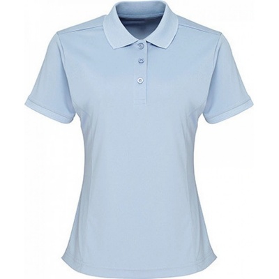 Premier Workwear Prodloužená Coolchecker Piqué Light Blue ca. Pantone 2708