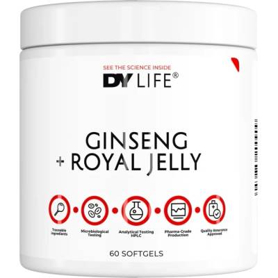 Dorian Yates Nutrition DY Life Ginseng + Royal Jelly [60 Гел капсули]