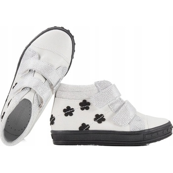 Kornecki 6801 dívčí boty polobotky bílé