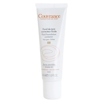 Avene Couvrance Fluid Foundation Corrector SPF15 1 Porcelain 30 ml