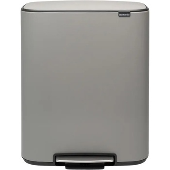 Image 1 of Brabantia Bo Pedal 2x30 l mineral concrete grey