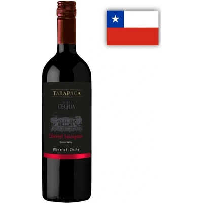 Tarapacá Santa Cecilia Cabernet Sauvignon 0,75 l (holá láhev)