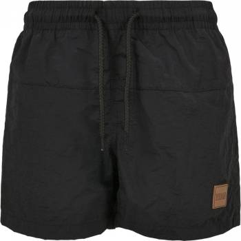 Urban Classics Detské plavky boys Block Swim Shorts Black