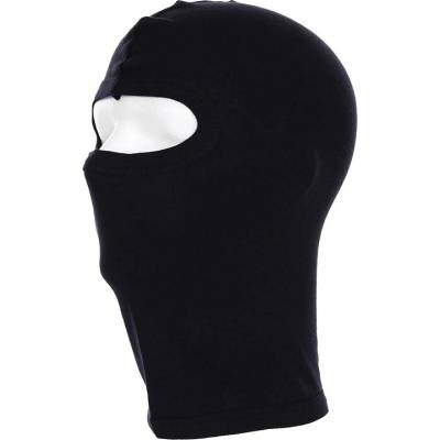 101 INC Kukla Balaclava s jedním otvorem černá