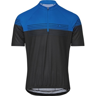 Vaude Мъжка фланелка с къс ръкав за колоездене Vaude Posta Half-Zip Tricot II Cycling jersey - Radiate Blue (056-3083-0813)