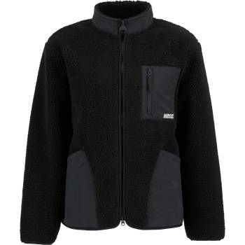 Barbour International Men's Adams Oversized Funnel Neck Long Sleeve Teddy Coat - Black BK31