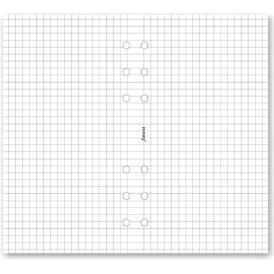 Filofax Poznámkový papier, štvorčekový, biely náplň osobných diárov