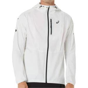 Asics Мъжко яке за бягане Asics Fujitrail Elite Waterproof Jacket Running jacket - Cream - размер XL (028-0709-0315)