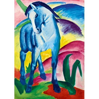 BlueBird Franz Marc Modrý kůň I 1911 1000 dílků