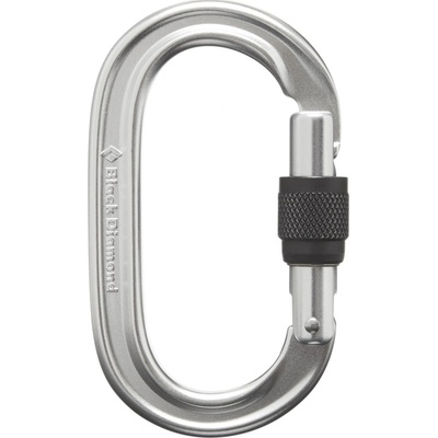 Black Diamond Oval Keylock Screwgate