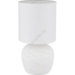 GLOBO 21739W - Настолна лампа MARBLE 1xE14/40W/230V бял (GL8457)