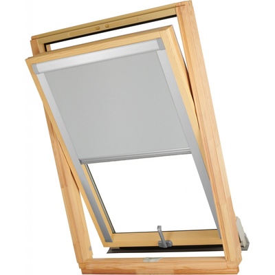Dekodum Termoizolační roleta na střešní okno FAKRO 78x118 cm Grey Silver