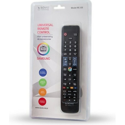 Diaľkový ovládač Savio RC-09 pre Samsung