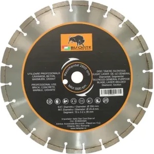 Bisonte Диамантен диск за тухла / бетон / мрамор / гранит Bisonte BT0009527/ 350 мм (BT0009527)