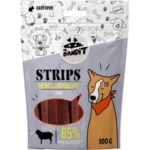 VetExpert Mr. Bandit STRIPS lamb stripes - лакомство за куче, ленти с агне, 500 гр - Полша