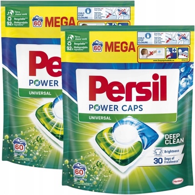 Persil Power Caps Kapsule na pranie biele 2 x 60 PD