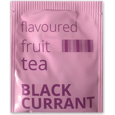 Růžová čajovna Pangea Tea Blackcurrant Černý rybíz ovocný čaj nálevové sáčky 100 ks