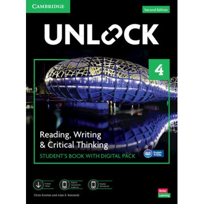 Unlock Level 4 Reading, Writing and Critical Thinking Student's Book with Digital Pack