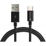 4smarts USB-C кабел за мобилни устройства (100 см) - 4smarts Basic LinkCord USB-C Data Cable (черен) (4S468631)
