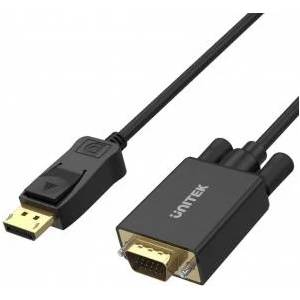 Unitek AV Adapter Unitek DisplayPort - D-Sub (VGA) black (Y-5118F)