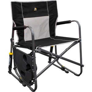 GCI Outdoor Къмпинг стол Gci Freestyle Rocker XL With Side Table Camping chair - Black - размер 65 x 67 x 88, 5 cm (580-1521-0111)