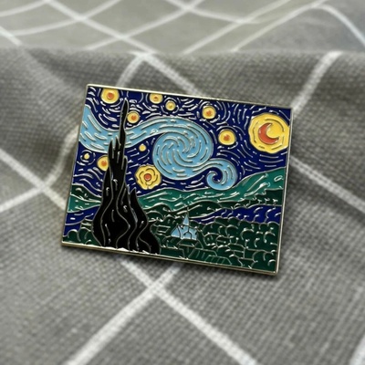 Pinarna Nejznámější obraz Vincenta van Gogha Hvězdná noc větší