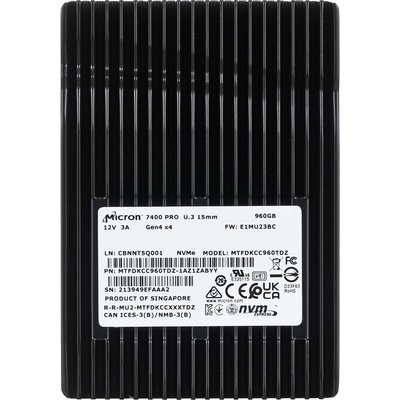 Micron 7400 PRO 960GB, MTFDKCC960TDZ-1AZ1ZABYY