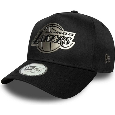New Era NBA Metallic 9FORTY A-Frame LA Lakers Black