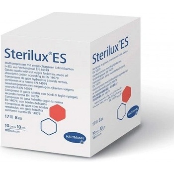 Sterilux ES nesterilní 10 x 10 cm 100 % bavlna, 17 vláken 100 ks