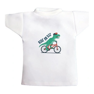 Tričko na láhev Ride or die dinosaur