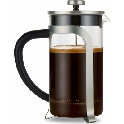 Tchibo - Kanvica french press 800 ml, 6 šálok, strieborná