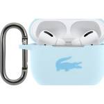 Lacoste Лъскав Силиконов Калъф с Лого за AirPods Pro Син (LCAPSLB)