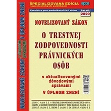 Zákon o Trestnej zodpovednosti právnických osôb 2020