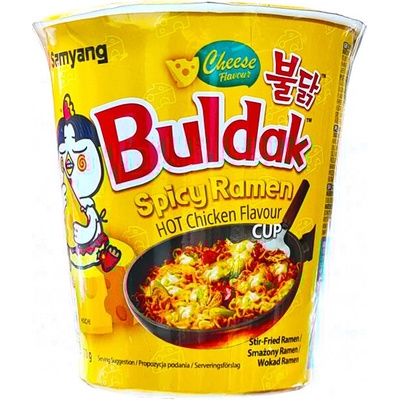 Samyang Buldak spicy ramien Hot Chicken Cheese flavour CUP 80 g