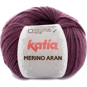 Katia Merino Aran 78 Violet Плетива прежда (MA 78)