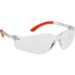 Portwest pan view pw38 / Защитни спортни очила, uv защита - прозрачни/оранжеви (pw38cor)