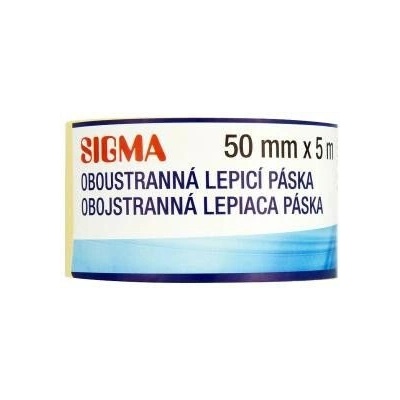 SIGMA Páska oboustranná lepicí 50 mm x 5 m
