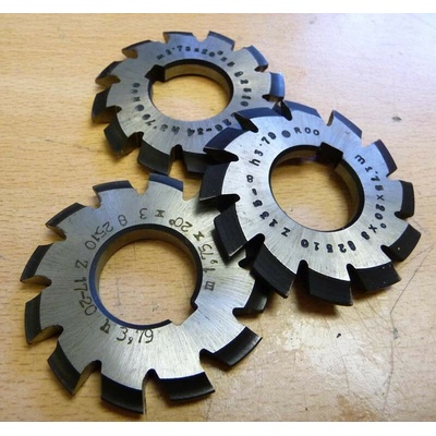 Fréza evolventní (modulová) M 1,75x20°, z12-13 222510-1,75x20-01