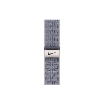 Apple Watch 40mm Nike Sport Loop: Grey/Blue Nike Sport Loop (mc1g4zm/a)