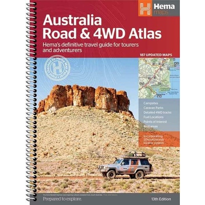 atlas Australia Road a 4WD Atlas spiral HEMA