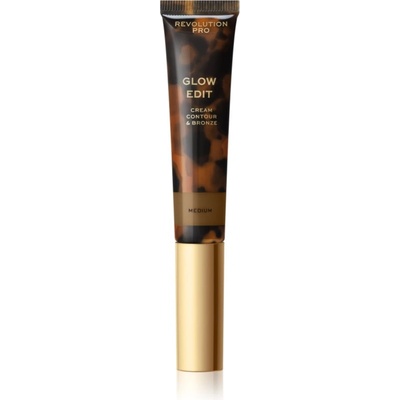 Revolution PRO Glow Edit течен бронзант цвят Medium 15ml