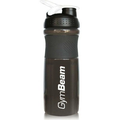 Šejkr Sportmixer Černobílý 760 ml - GymBeam Barva: černá